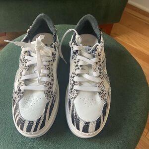 Schutz Women’s Animal Print Sneakers